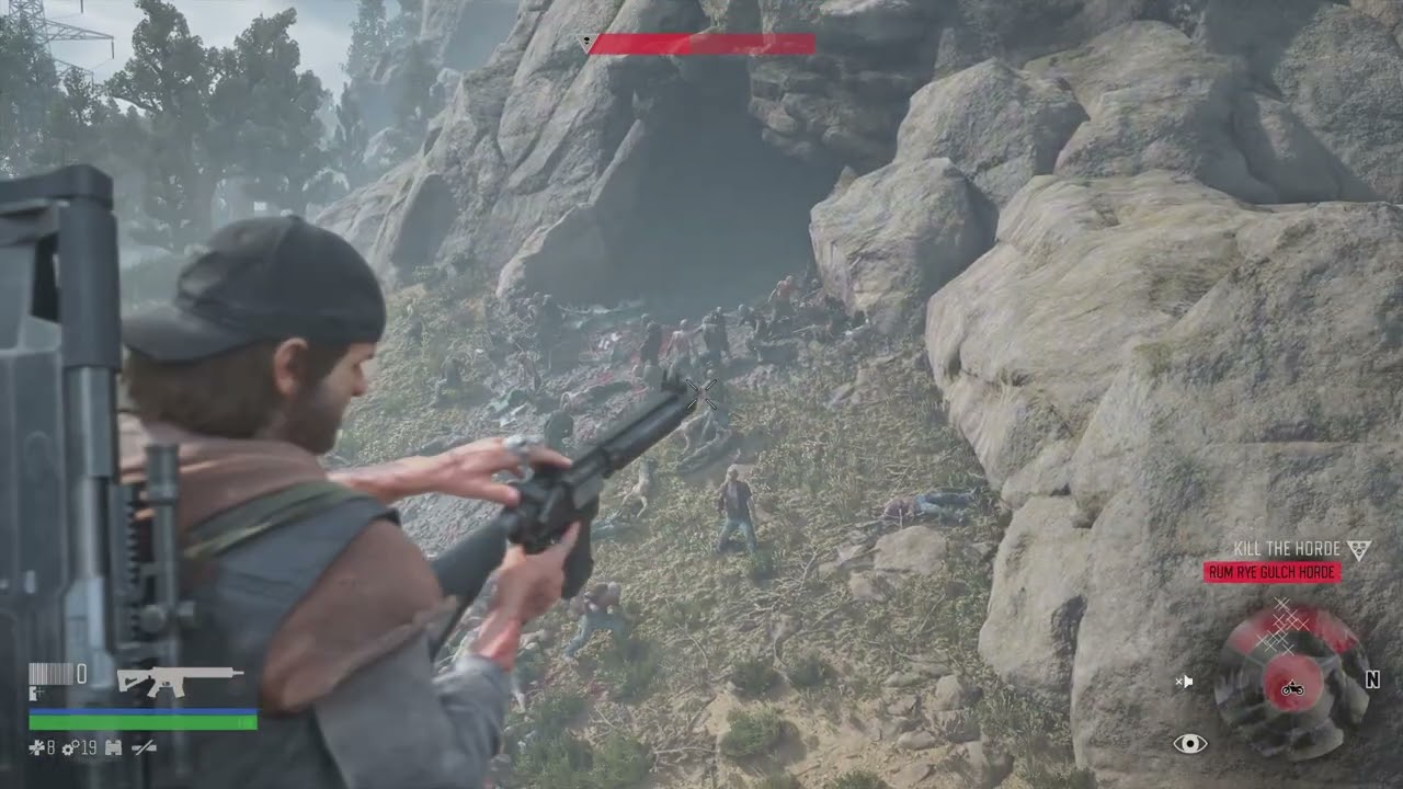 Rum Rye Gulch Horde (Easy Way) - Days Gone