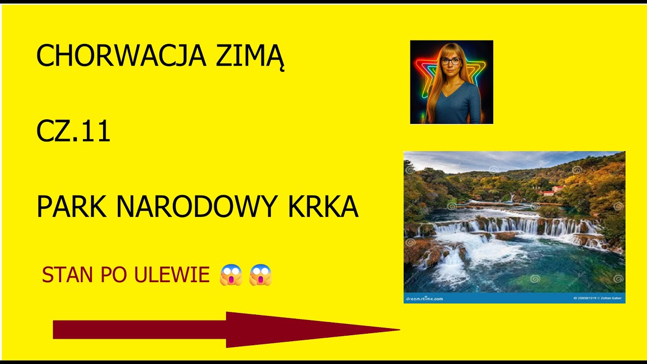 CHORWACJA ZIMĄ. CZ.11. PARK NARODOWY KRKA