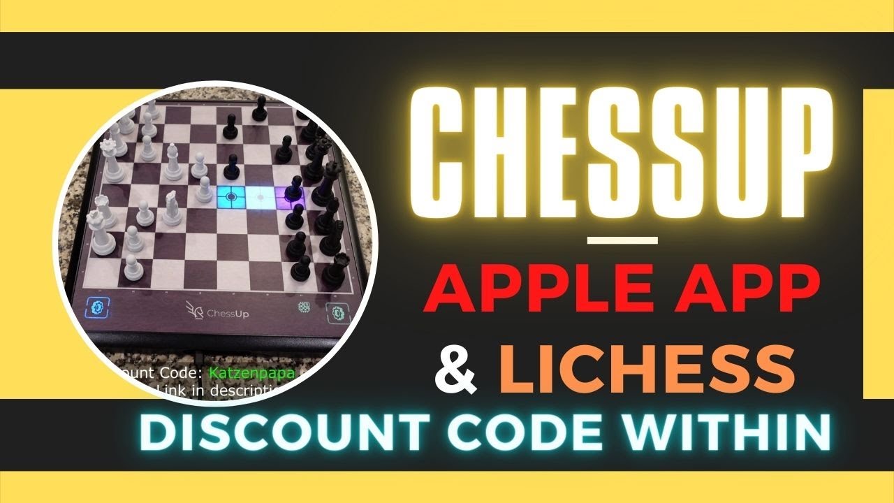 ChessUP | Lichess gameplay on Apple app | DISCOUNT CODE