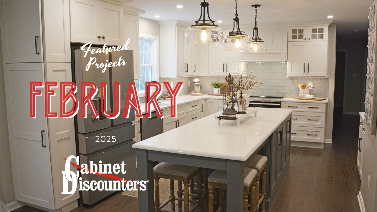 Beautiful Kitchen & Bathroom Remodels - February 2025 | Cabinet Discounters