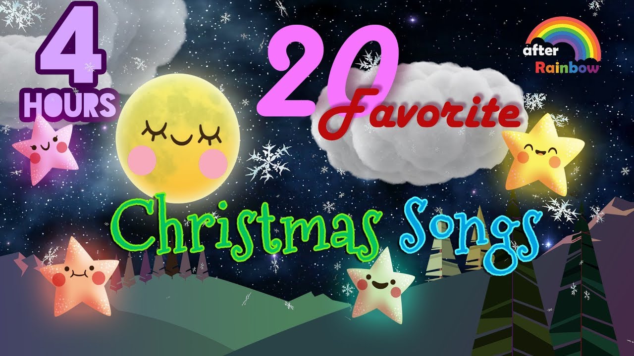 Top 20 Christmas Songs Favorite Collection 🎄 Relaxing Music for Babies to Sleep - 4 hours