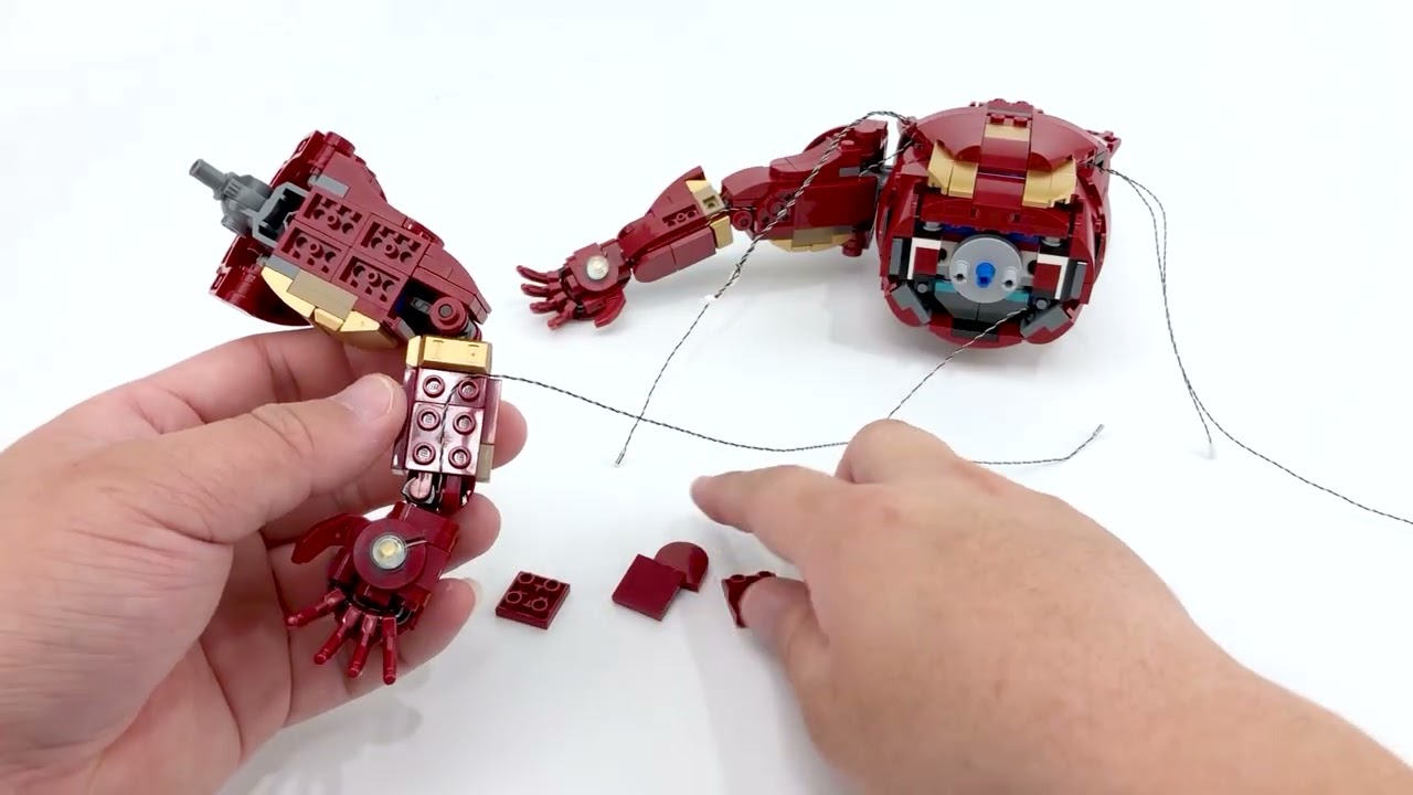 【BX838 Installation】Briksmax 2.0 Light Kit for Iron Man Mark 3 Collectors' Edition 76344