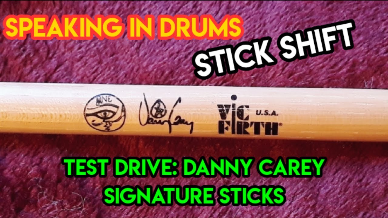 Stick Shift Segment: Danny Carey's Signature Sticks!  #vicfirthsticks  #dannycarey