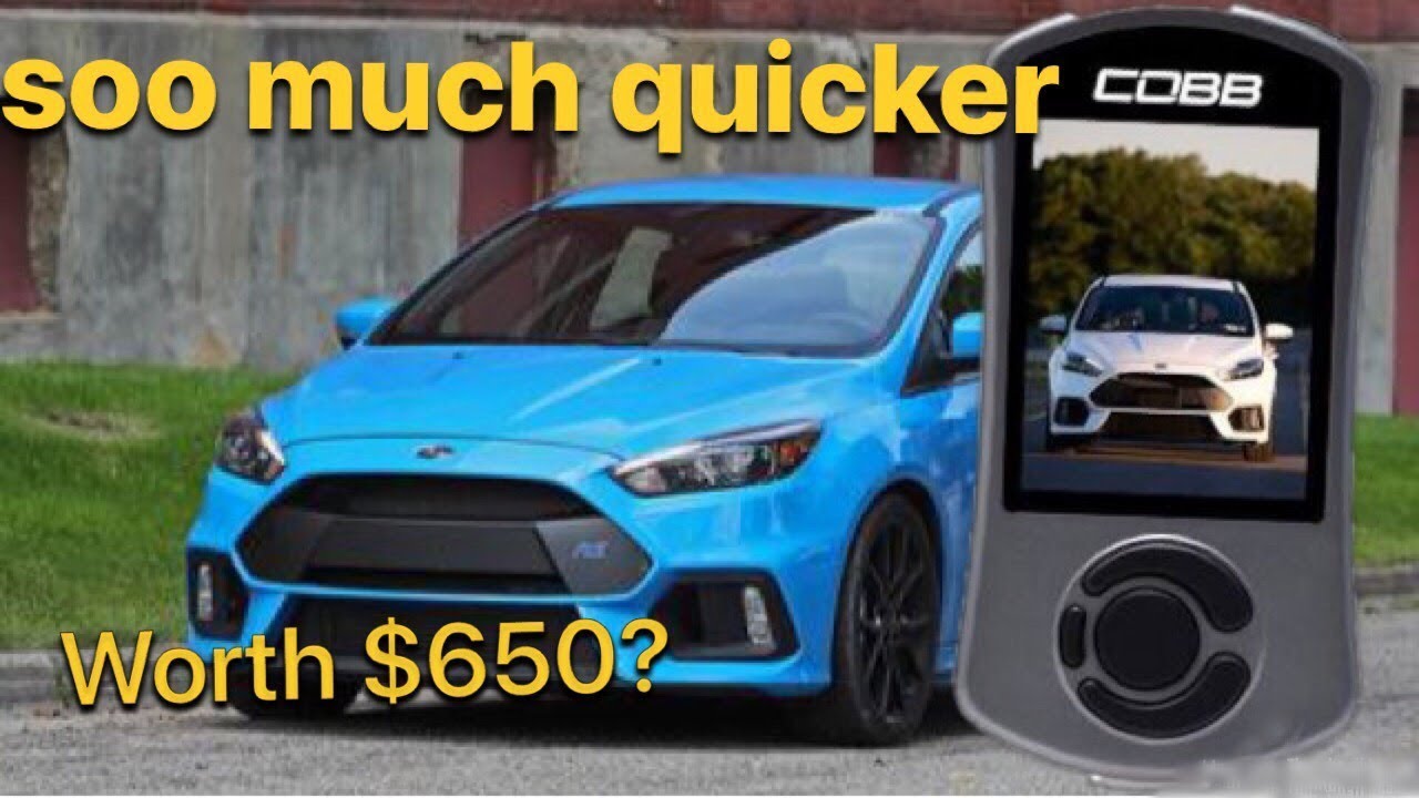 Focus Rs stock tune Vs cobb stage one tune.