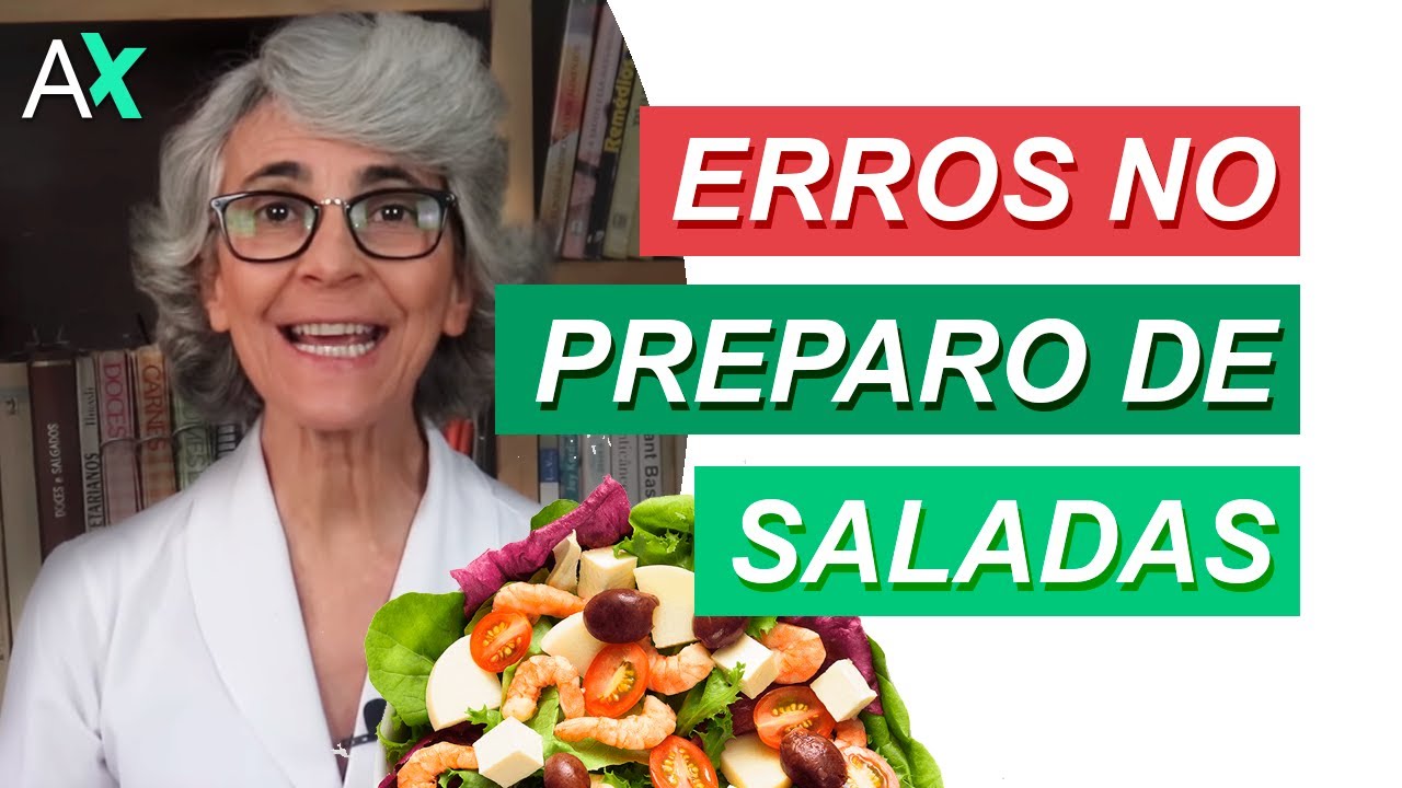 Erros no preparo de saladas
