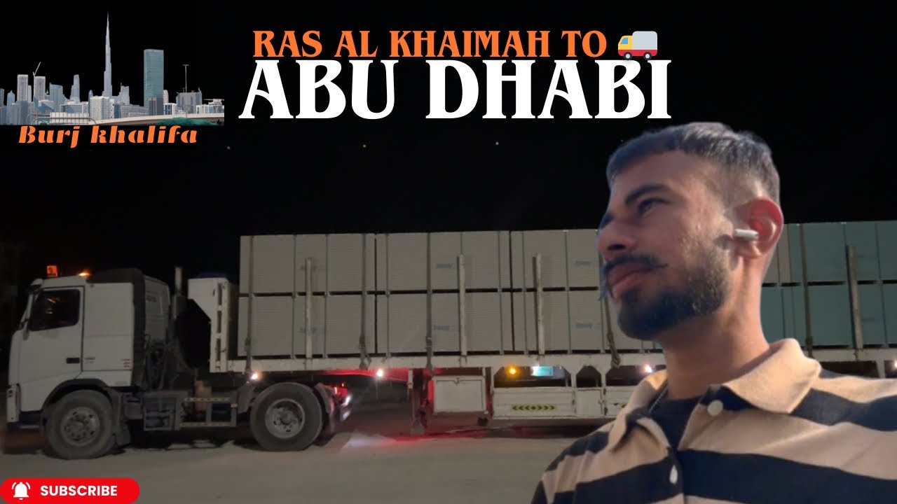 RAS AL KHAIMAH TO ABU DHABI 🚚 \\ BURJ KHALIFA 🤩 \\ DUBAI CITY 🌆 \\ #pb88vlogs 