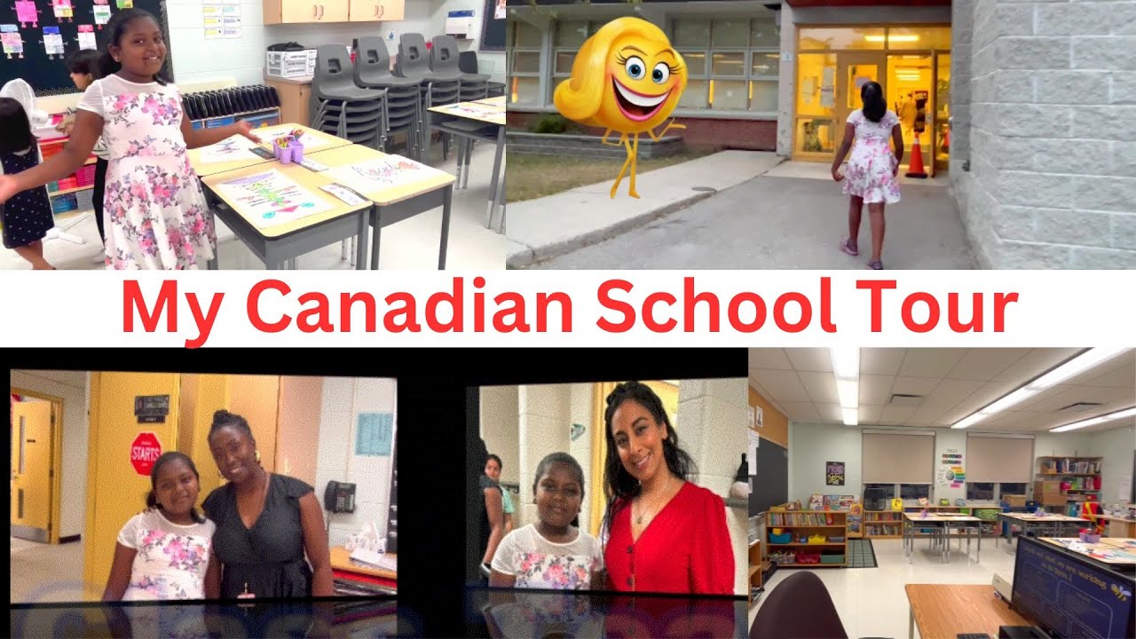 Canada School Tour | Inside Classroom Tour | Inside Foreign School Tour
