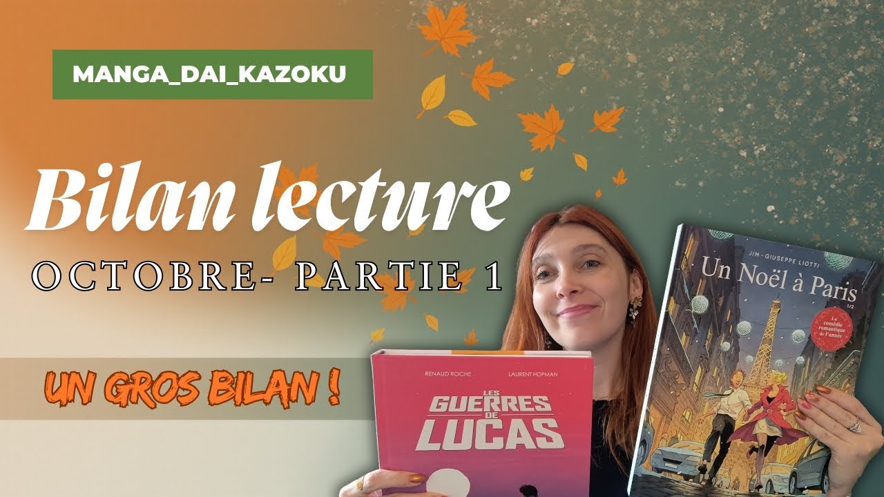 Bilan des lectures d’octobre : partie 1 comics et bd