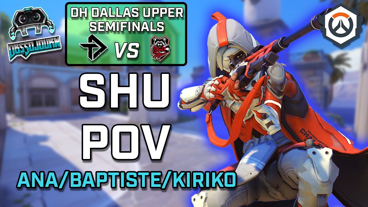 [Shu POV] Toronto Defiant vs Crazy Raccoon - Upper Semifinals - DH Dallas OWCS