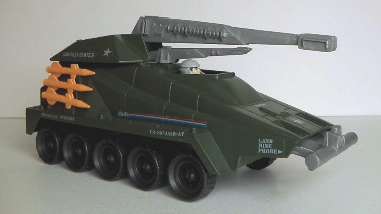 Обзор танка Persuader 1987 года и Back-Stop G.I. Joe
