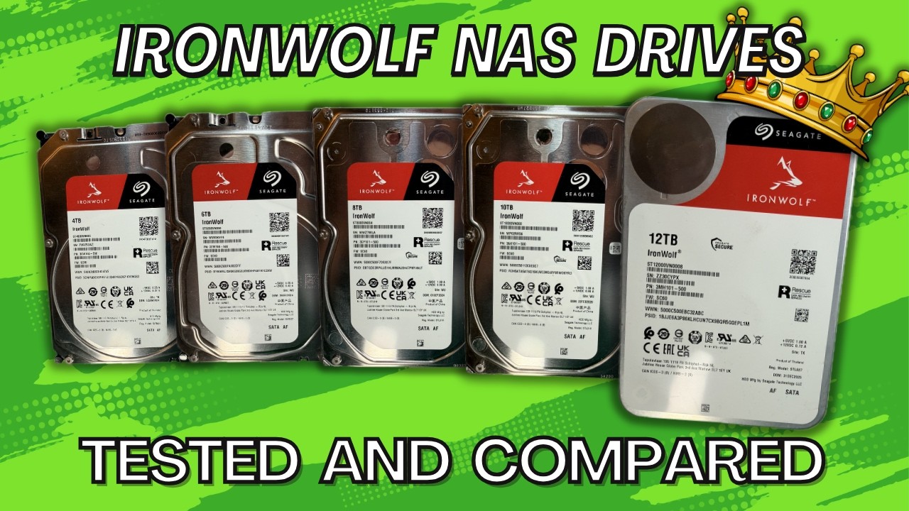 Seagate IronWolf NAS Drives - Tested and Compared