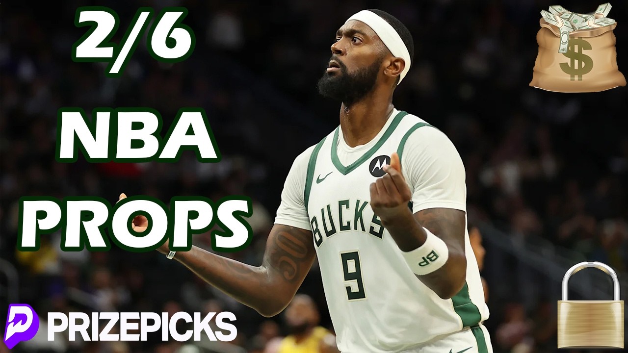 PRIZEPICKS NBA PICKS | FRIDAY 2/6/26 | NBA PLAYER PROPS PICKS | PRIZEPICKS NBA TODAY