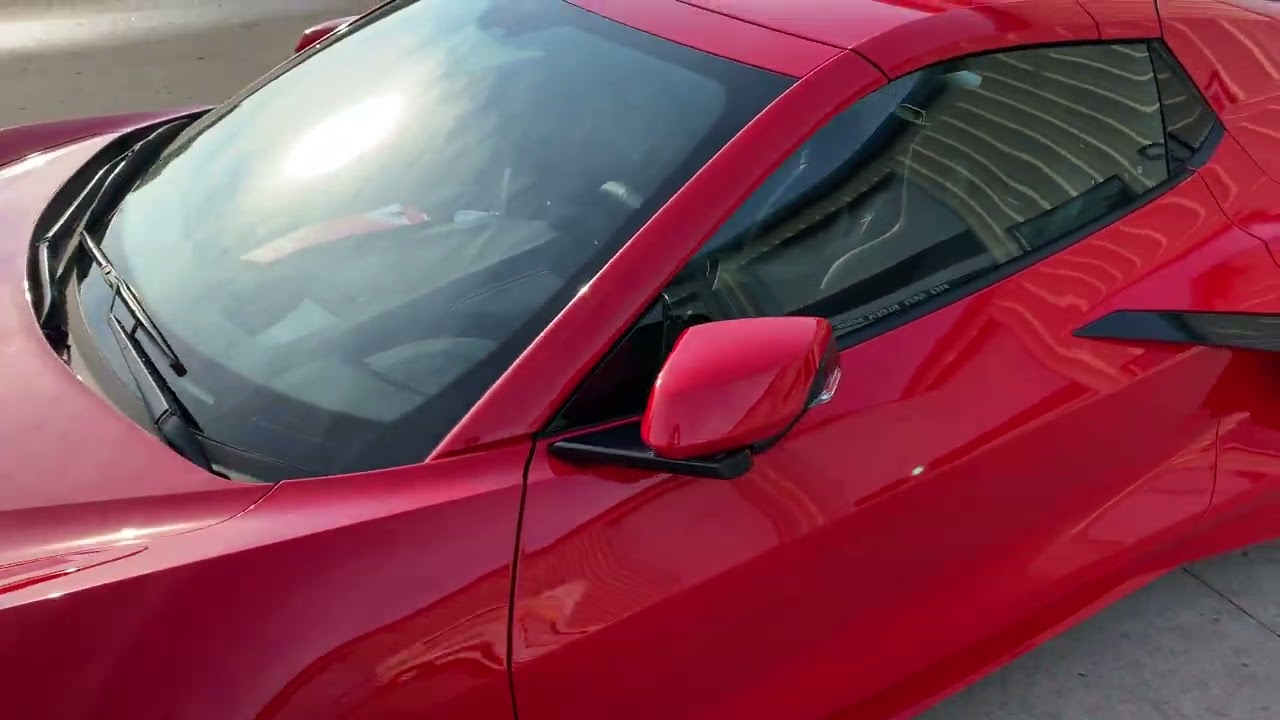 Tulsa Auto Wraps | White Glove Auto | 2023 C8 Corvette | Ceramic Coating | Walk-around.