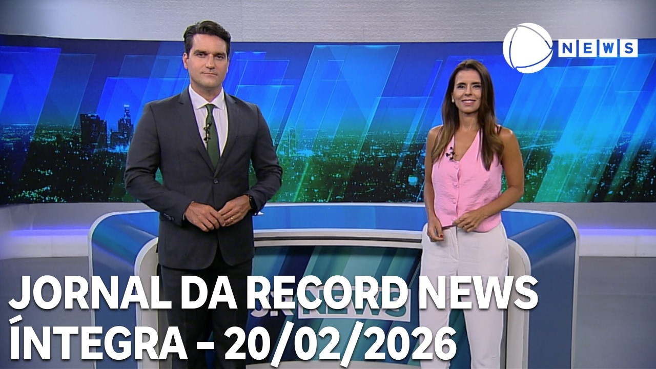 Jornal da Record News - 20/02/2026
