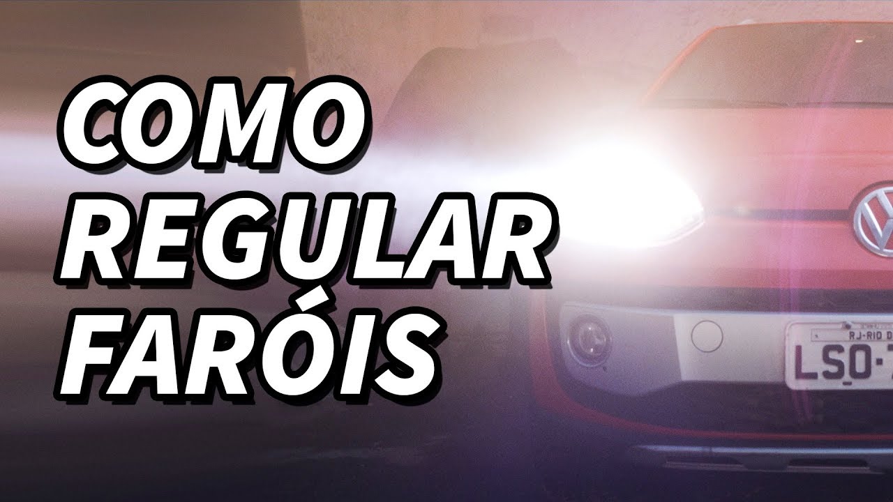 Como regular os faróis do carro