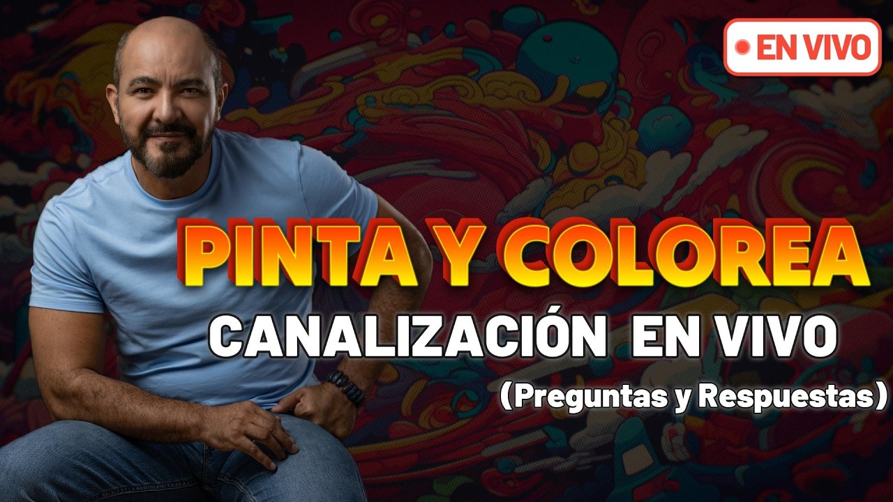 PINTA Y COLOREA CON VICTOR AYALA Y LOS TRES GUIAS (Preguntas y Respuestas)