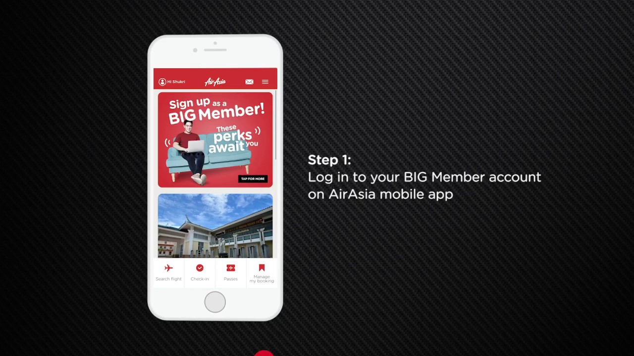 Pay With BIG Points On The AirAsia App!