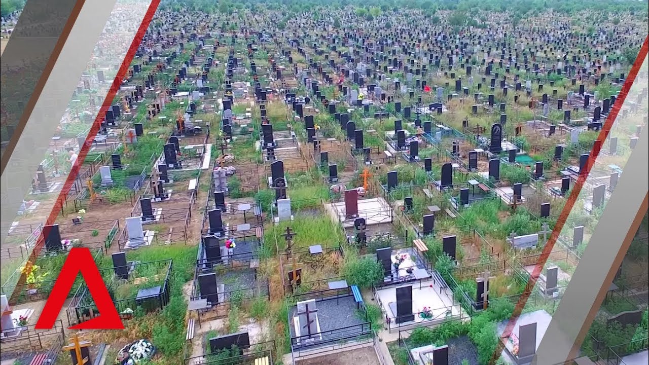 De gigantische begraafplaats van Rusland: Severnoye Kladbishche in Rostov aan de Don
