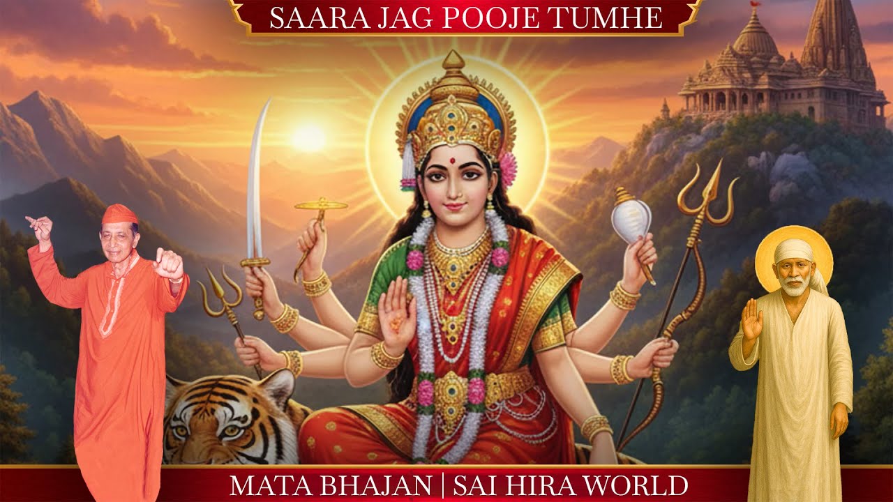 Saara Jag Pooje Tumhe | Mata Bhajan | Sai Hira World | Volume 1 - 89