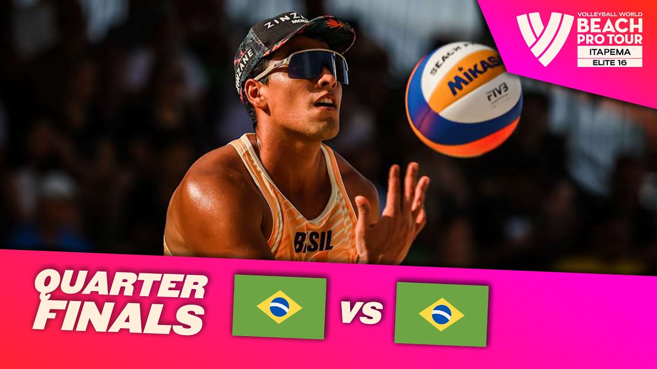 Arthur/Adrielson vs. Andre/Renato - Quarter Final Highlights | Itapema 2025 #BeachProTour