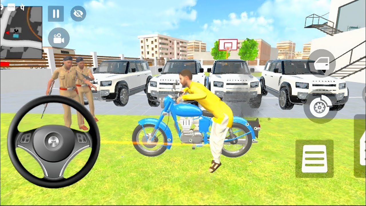 Luxury Cars & Police Chase in Indian GTA Gameplay Indian Theft Auto Simulator 