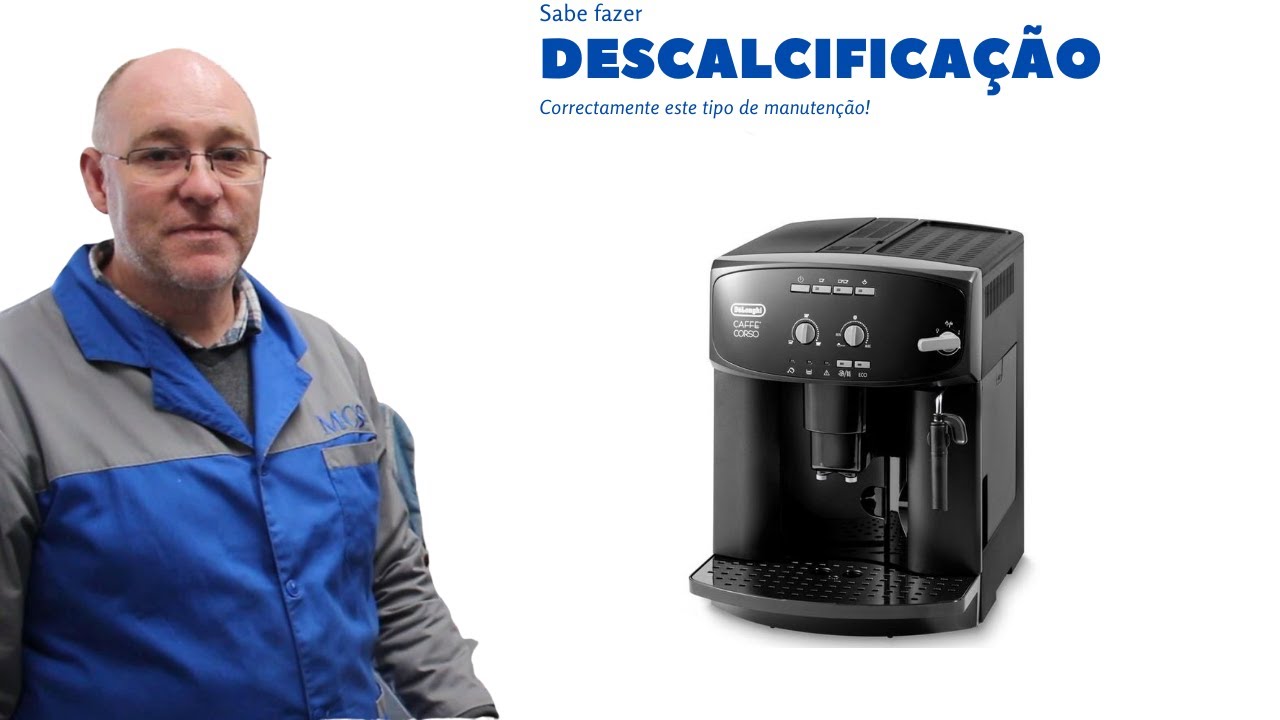 Delonghi Café Corso ESAM2600. Como fazer a descalcificação.
