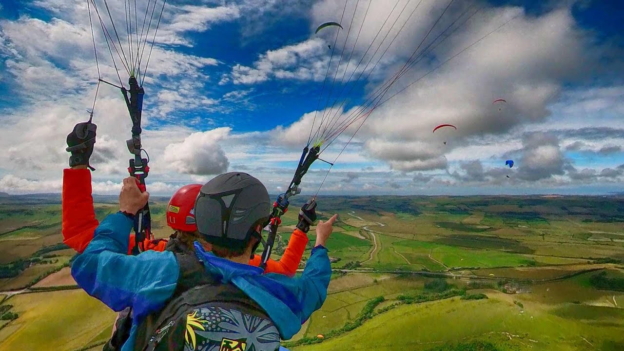 The best kind of TANDEM PARAGLIDING!