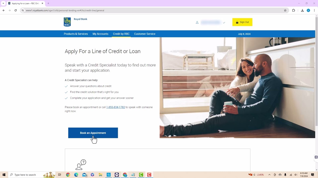 How to Apply for a Loan in RBC Royal Bank