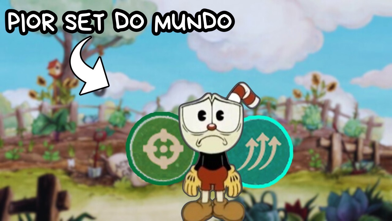 joguei Cuphead com o PIOR Set do MUNDO