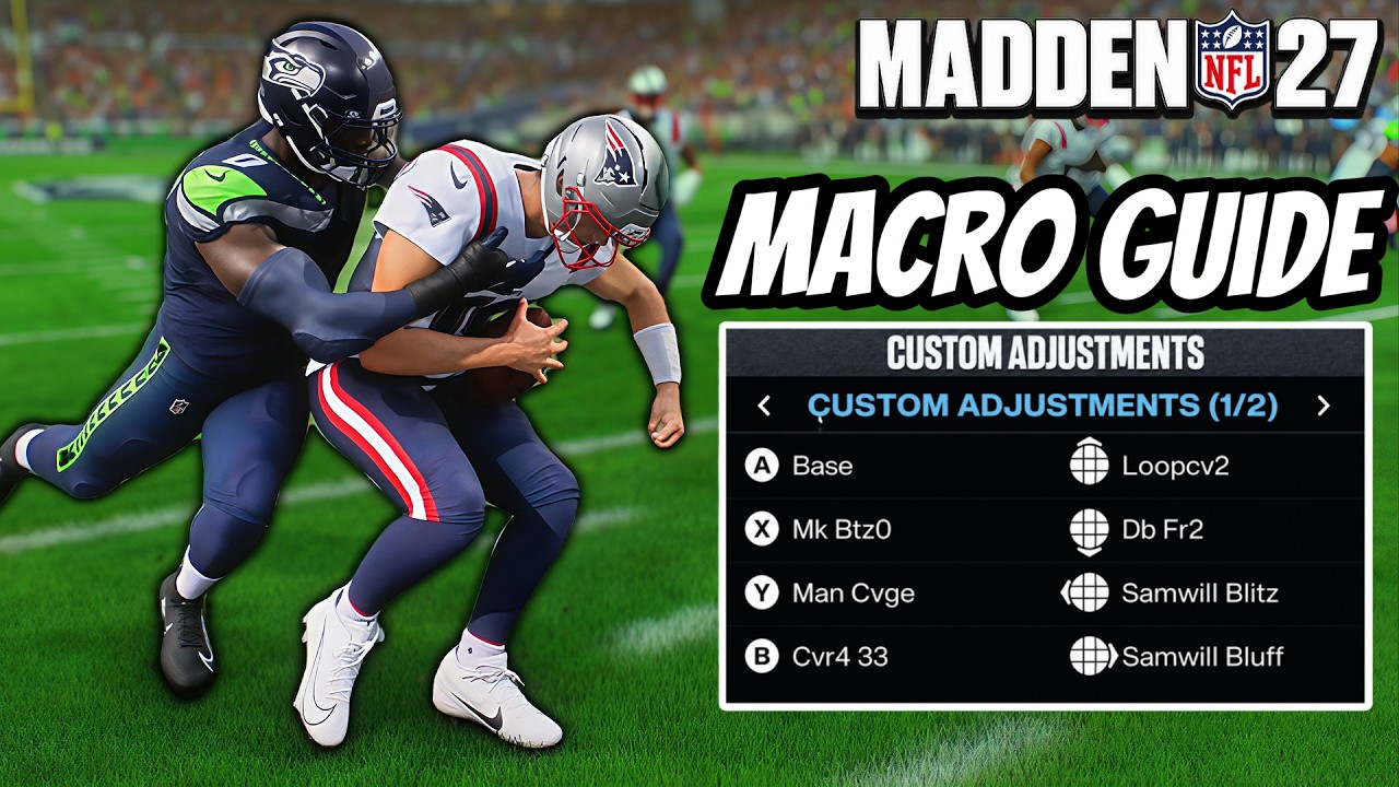 Как ОСВОИТЬ макросы и пользовательские настройки в Madden 27