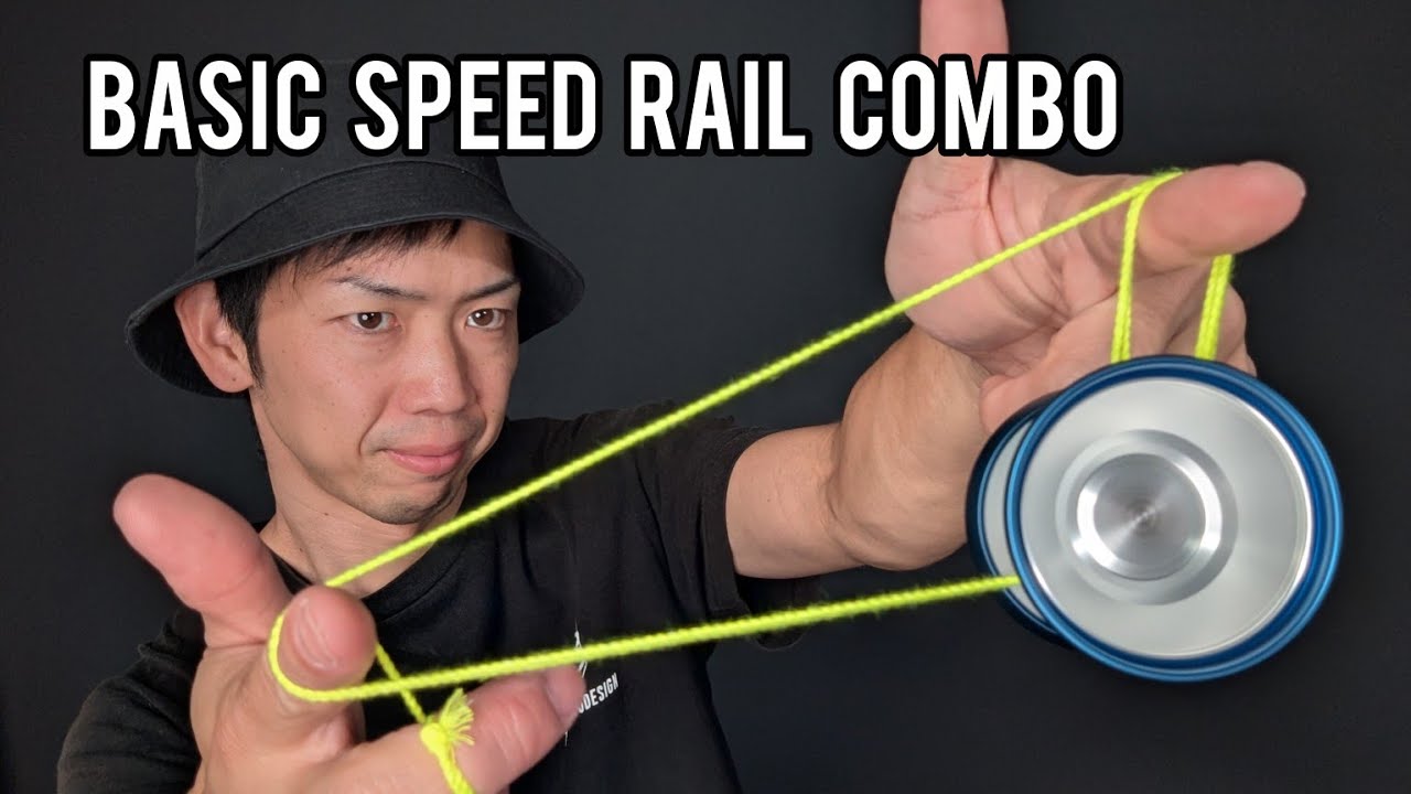 [Cool Speed Combo!] Left Right Rail Double On Version [REWIND Yo-Yo Trick Tutorial] #yoyo