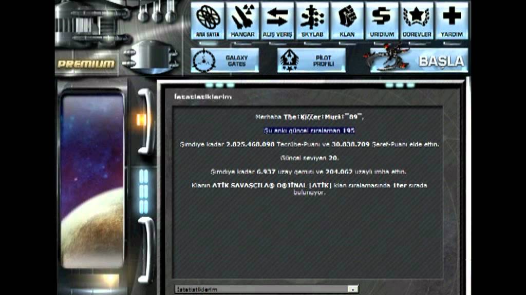 Darkorbit The Killer Murat 89 -Morali Bozuk