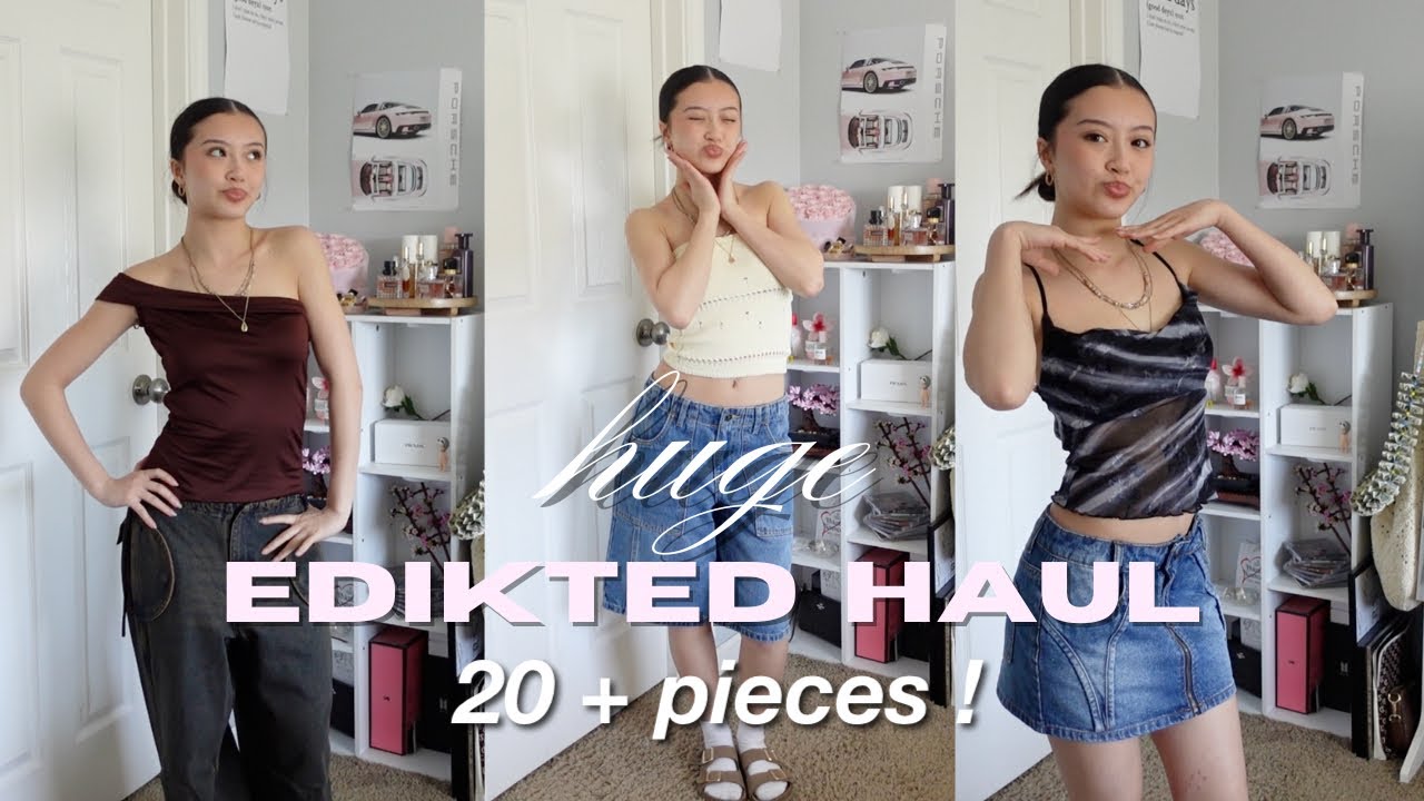 SPRING/SUMMER TRY-ON HAUL 2025 ft. Edikted