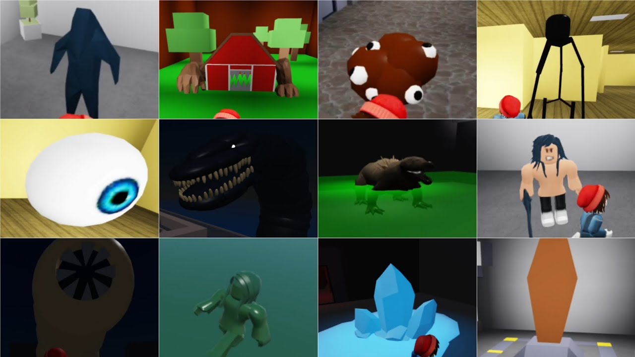 Roblox and Scp Games👹 And Scp Monster's big new monster's this video🎥#roblox #scp #horror #viral 