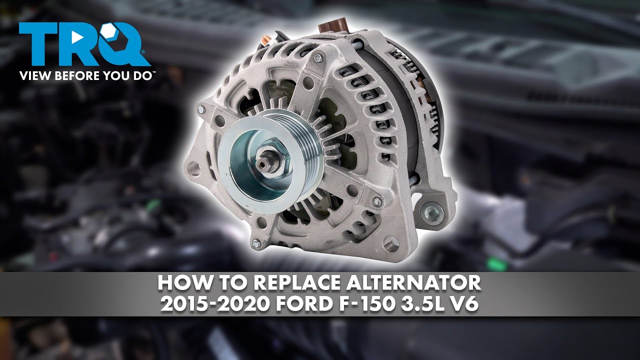 Как заменить генератор на Ford F-150 3.5L V6 2015-2020 годов