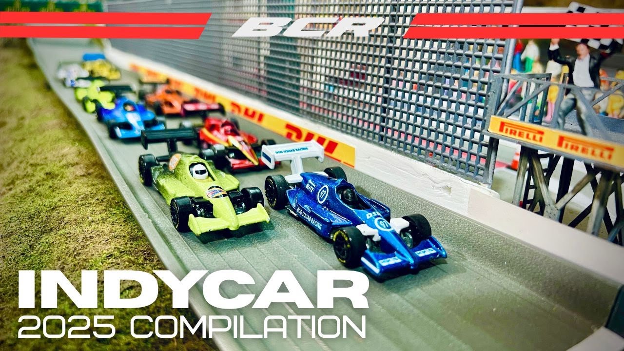 Full INDYCAR TOURNAMENT 2025 | Entire Race Event Vintage Diecast Car Racing