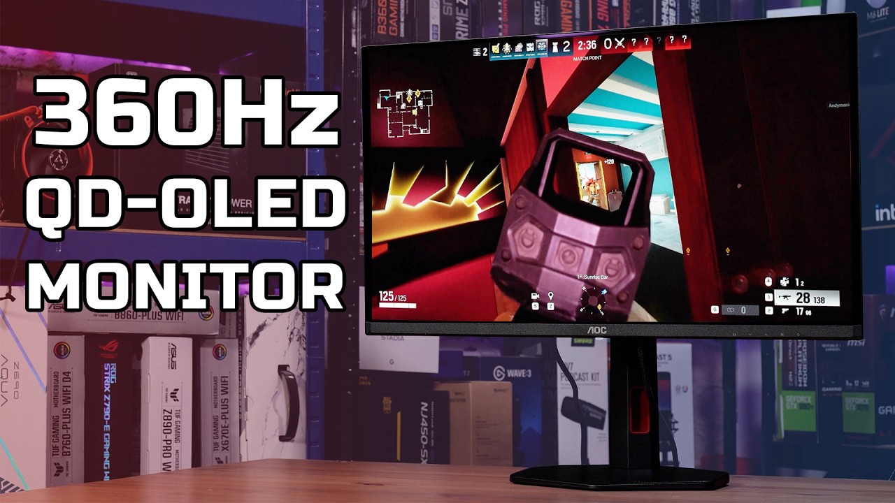 AOC Q27G4SDR Review - Confusing yet AMAZING 360 Hz QD-OLED