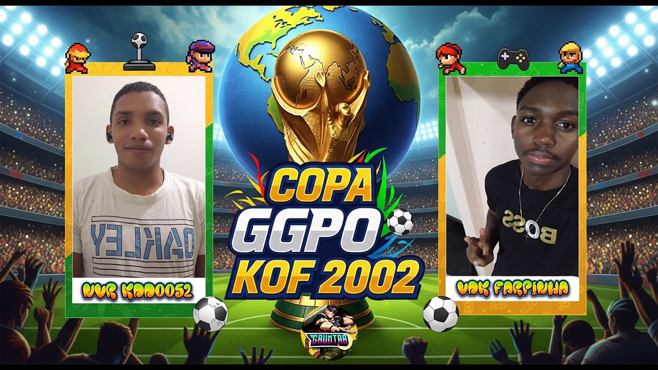 COPA GGPO NVR KDD0052 VS VDK FARPINHA / DISPUTA PELO 3º LUGAR│FT15│ #ggpo #copa