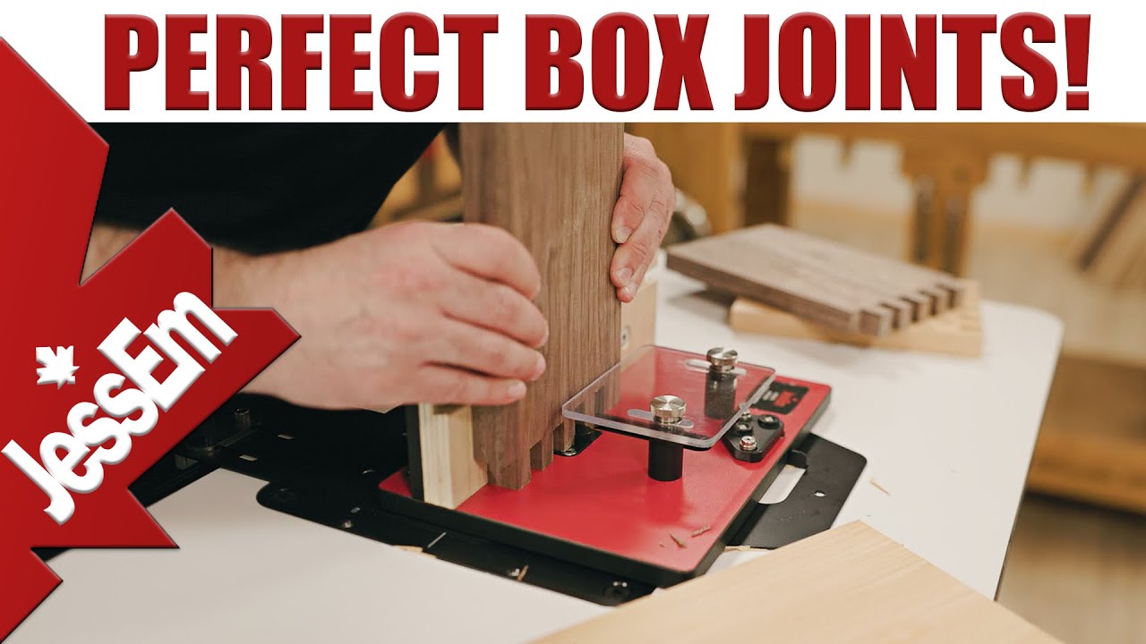 JessEm Box Joint Jig - Perfect Box Joints Every Time!