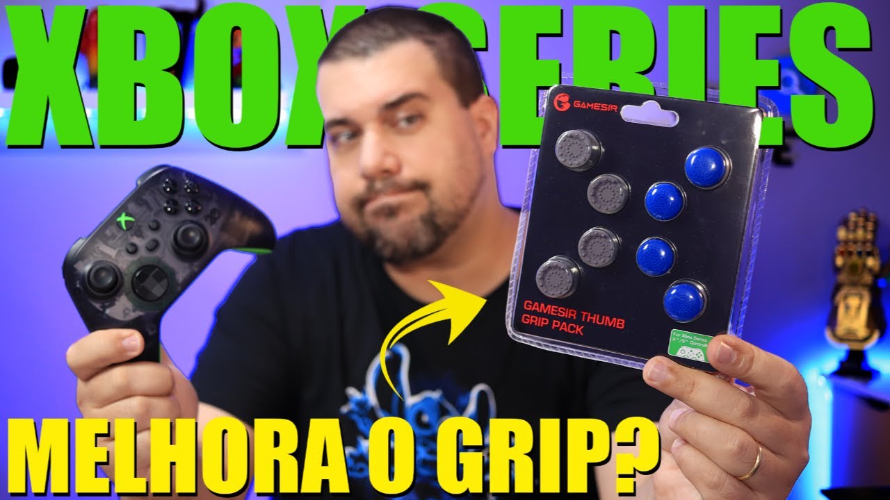 Como Deixar seus Controles de XBox Series com Melhor Grip!