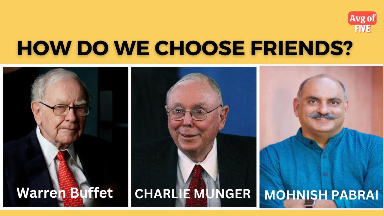 How to choose your friends, Charlie Munger & Warren Buffet's Mental Model - Mohnish Pabrai Interview