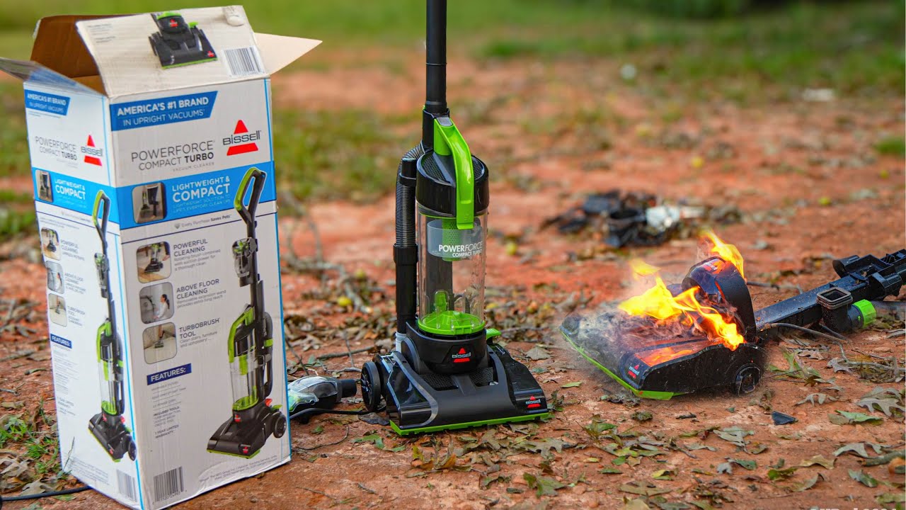 Bissell PowerForce Compact Turbo Vacuum Destruction