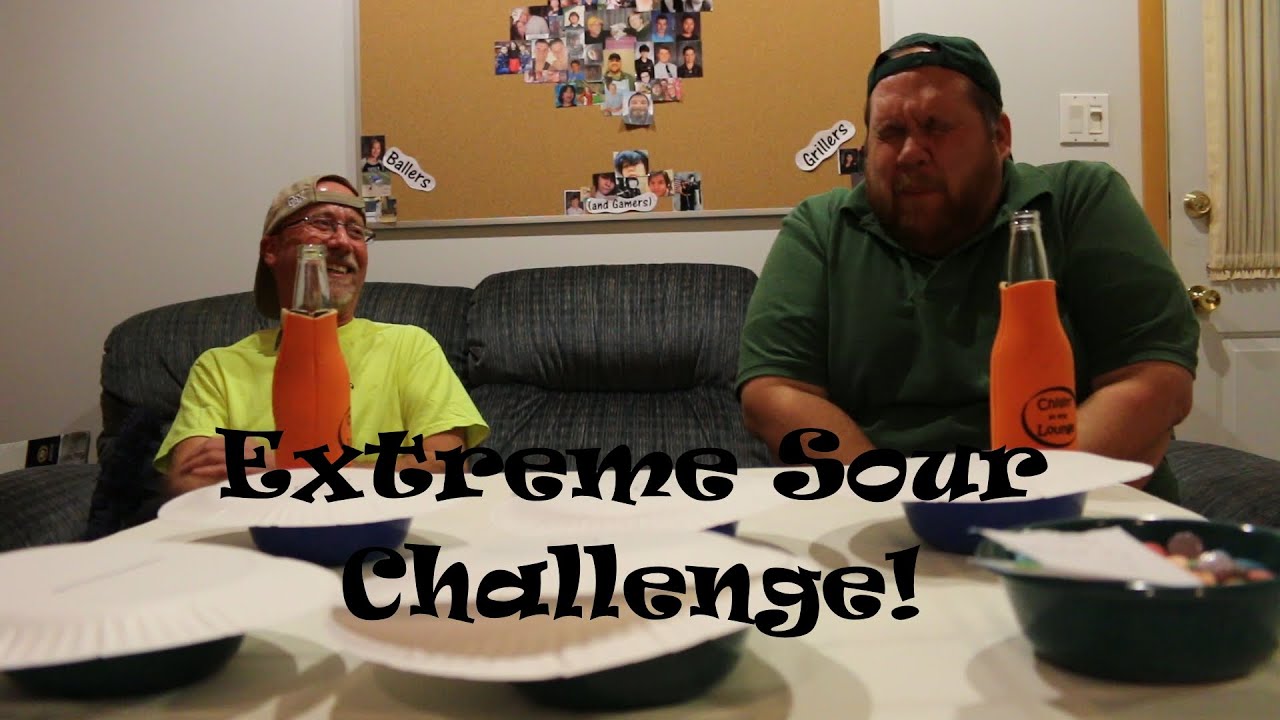 Uncle Larry and Joe Take On the Extreme Sour Challenge!!