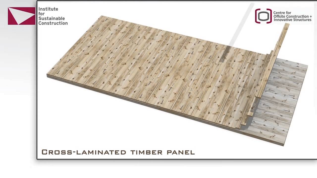 Cross Laminated timber LCBT Gateway Animation