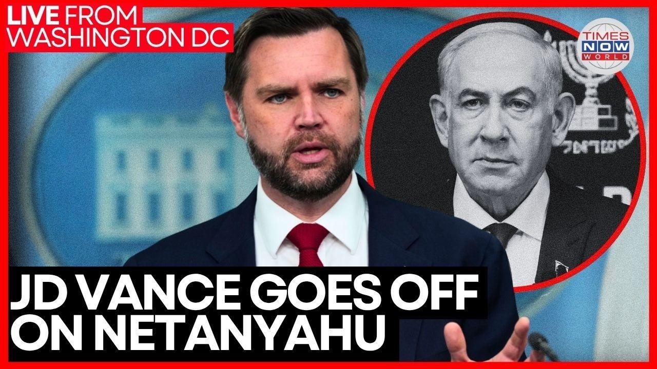 JD VANCE WARNS ISRAEL LIVE | 