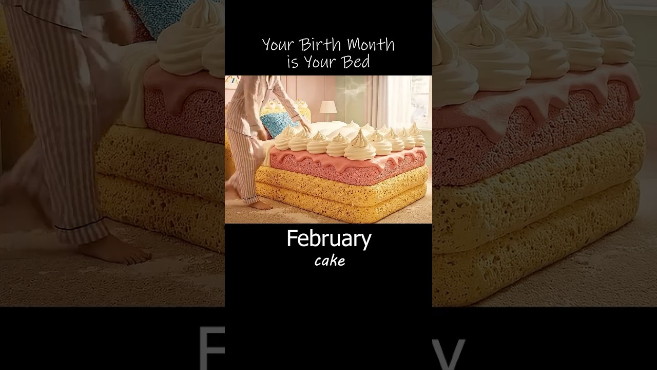 Your Birth Month is Your Bed AI ASMR | Part 1