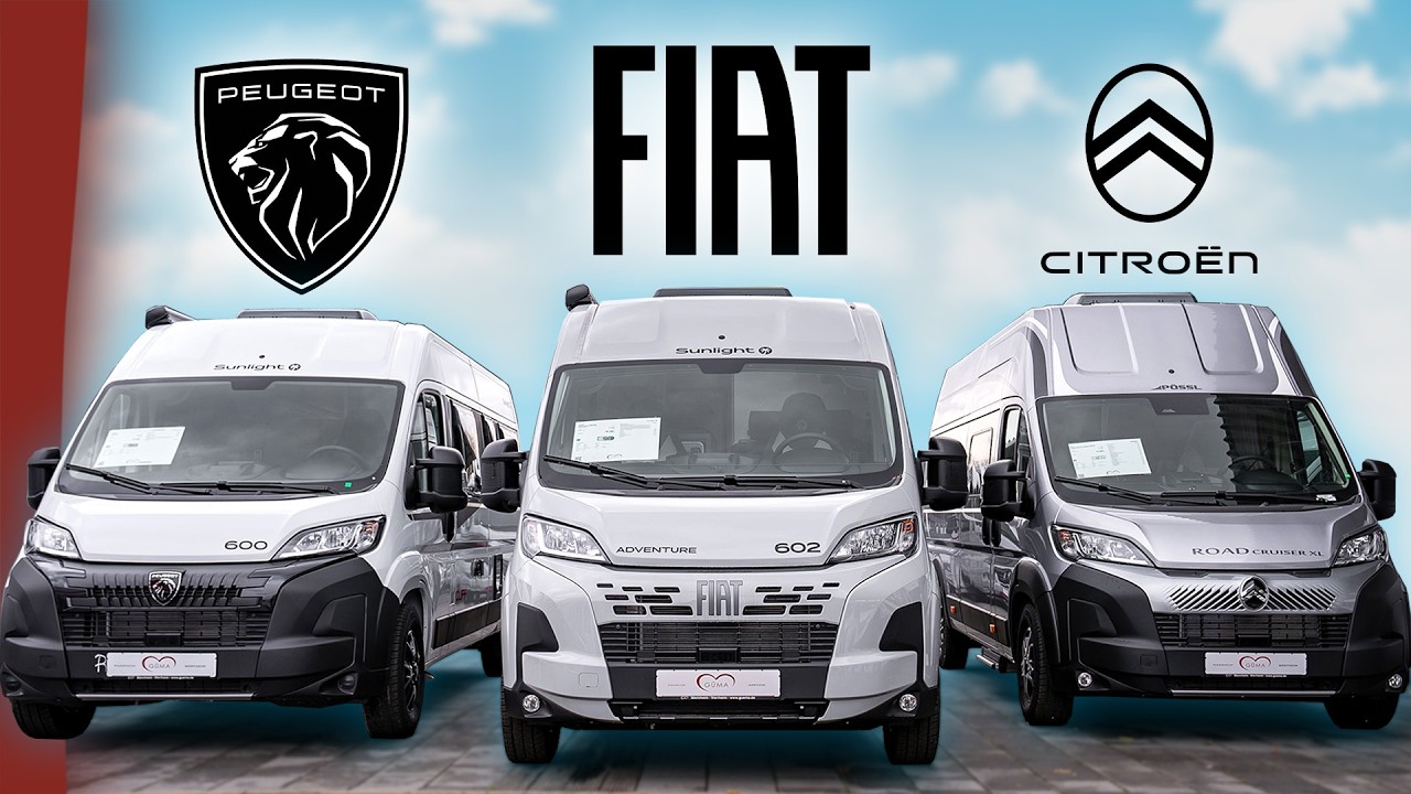 Was sind die UNTERSCHIEDE...?! 🔍 | Fiat Ducato, Citroen Jumper & Peugeot Boxer im Chassis-Vergleich