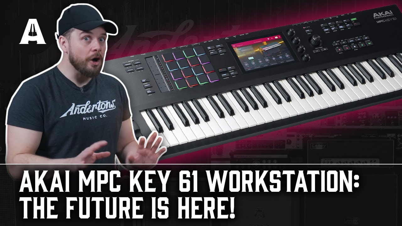 НОВЫЙ Akai MPC Key 61 &mdash; будущее автономного производства!