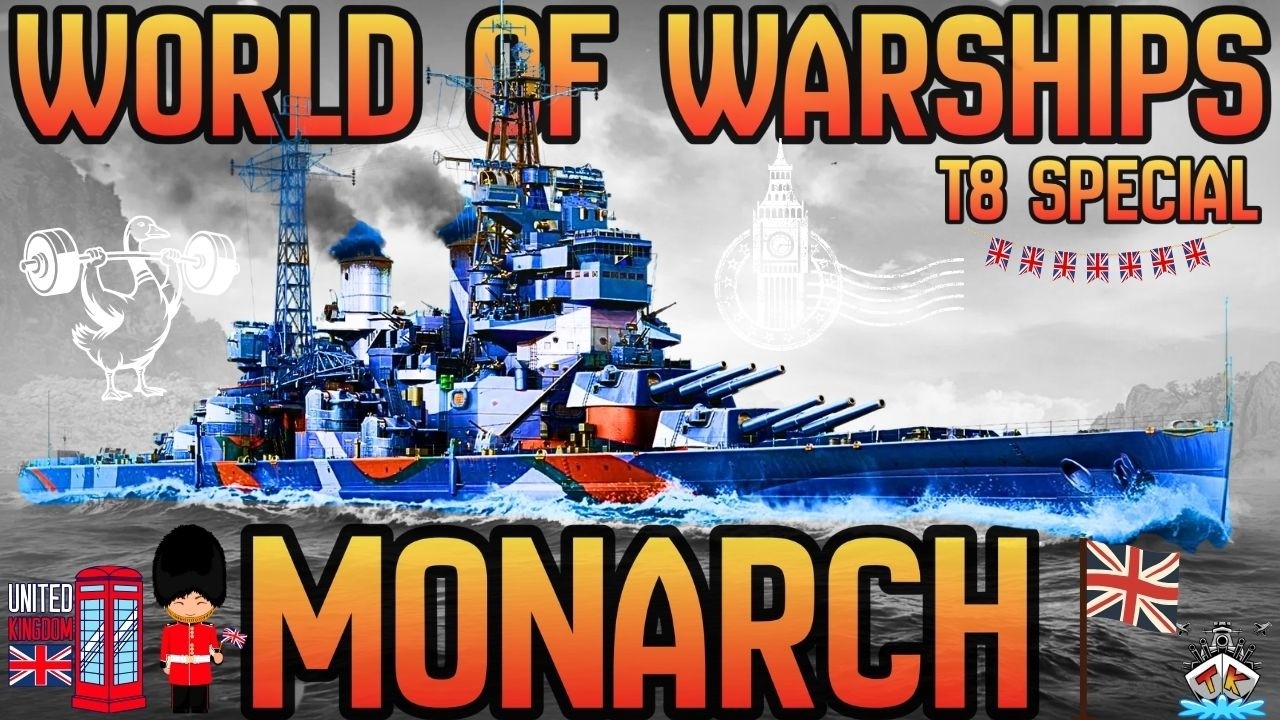 MONARCH – EXTREM STARK auf T8?! ⚓ | Special | World of Warships 🚢