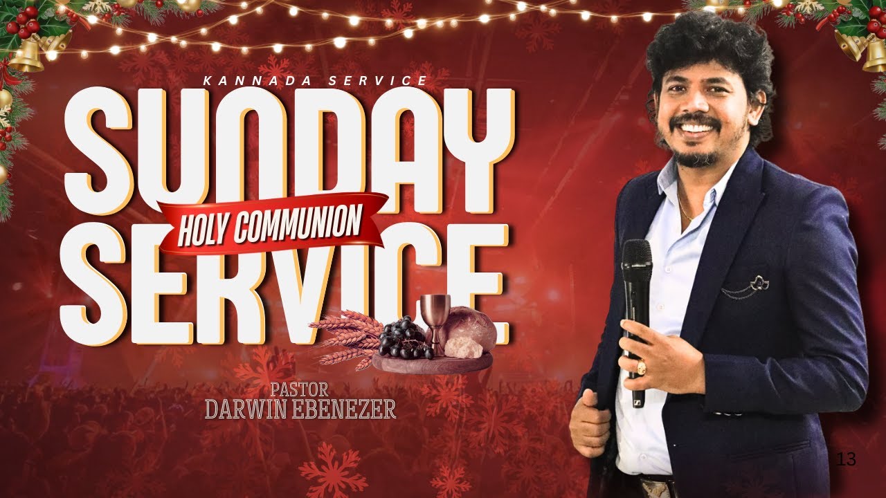 🔴LIVE - JUDAH WORSHIP CENTER COMMUNION SERVICE [KANNADA] 14/12/2025